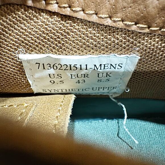 G.H. Bass Atwater Men Size 9.5 Shoes Brown Leather Ankle Chukka Boot - Picture 4 of 7